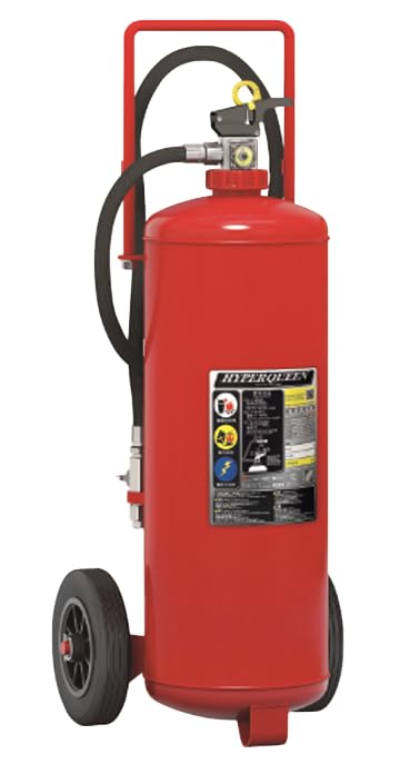 MORITA EF50 蓄圧式粉末ABC消火器 ハイパークイーン 新品未使用品 モリタ宮田工業 消火器 50型 ハイパークイーン EF50 2025年製